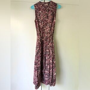 Faherty Isha Midi Dress - Rose Desert Bloom